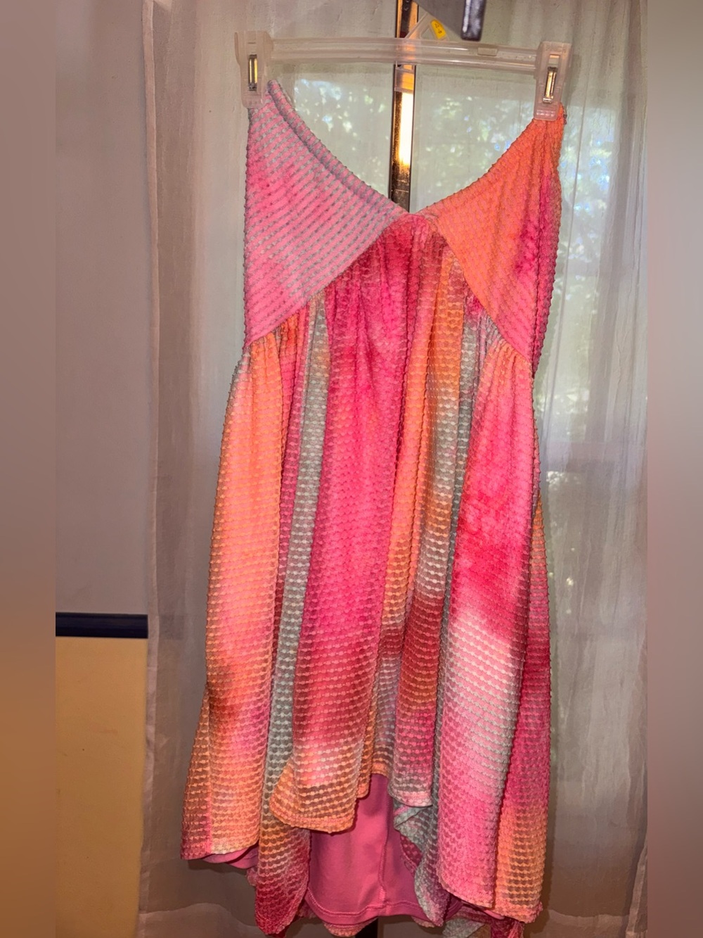 Wild Fable Medium Multicolor pink halter dress